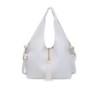Kitise Women's 2in1 Large Slouchy Tote Bag with Small Crossobody Handbag in White Kitise White One Size