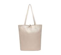 Kitise Women's 2in1 Set Large Tie Closure Tote Shoulder Bag with Crossbody Purse Bag in Gold