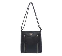 Kitise Women's Bee Detail Dual Zipper Pockets Slim Crossbody Bag in Black Kitise Black One Size