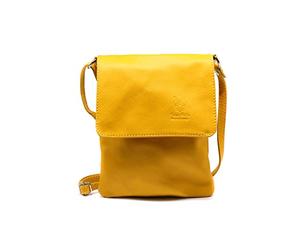 Kitise Women's Casual Flap Genuine Italian Leather Classic Small Shoulder Handbag Crossbody Messenger Bag Phone Holder
