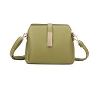 Kitise Women's Chic Crossbody Bag with Gold Accent & Adjustable Strap in Green