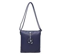 Kitise Women's Chic Puppy Charm Faux Leather Crossbody Messenger Bag in Blue Kitise Blue One Size
