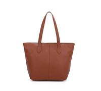 Kitise Women's Classic Lightweight Rommy Shopper Tote Bag in Brown