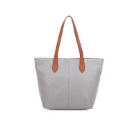 Kitise Women's Classic Lightweight Rommy Shopper Tote Bag in Light Grey Kitise Light Grey