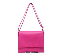 Kitise Women's Doube Compartments Flap Design PU Leather Crossbody Shoulder Bag in Rose Kitise Rose One Size