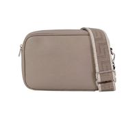 Kitise Women's Double Compartments Canvas Strap Crossbody Camera Bag in Khaki