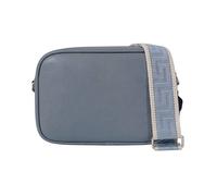 Kitise Women's Double Compartments Canvas Strap Crossbody Camera Bag in Light Blue