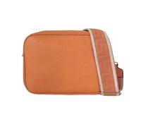 Kitise Women's Double Compartments Canvas Strap Crossbody Camera Bag in Orange