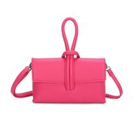 Kitise Women's Elegant Tie Closure Faux Leather Clutch Crossbody Bag in Bright Pink Kitise Bright Pink One Size