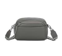 Kitise Women's Front Pocket Crossbody Bag With Detachable Purse in Grey Kitise Grey One Size