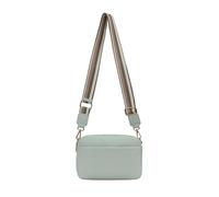 Kitise Women's Front Pocket Double Compartments Camera Crossbody Bag With Canvas Strap in Light Grey Kitise Light Grey One Size