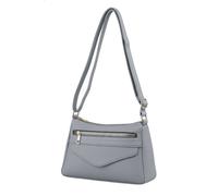 Kitise Women's Front Zip Multi-compartments Crossbody Shoulder Bag in Blue Kitise Blue One Size