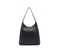Kitise Women's Genuine Italian Leather Slouchy Tote Shoulder Handbag in Black Kitise Black One Size