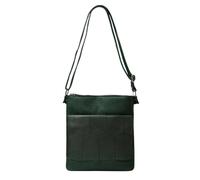 Kitise Women's Geometric Fuax Leather Double Compartments Crossbody Bag in Green