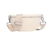 Kitise Women's Half Moon Sling Crossbody Bag With Canvas Strap in Camel
