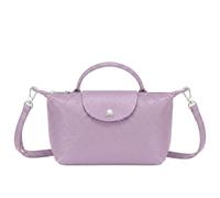 Kitise Women's Italian Genuine Leather Mini Top Handle Crossbody Bag in Lilac Kitise Lilac One Size