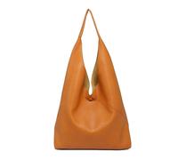 Kitise Women's Large 2in1 Hobo Slouch Tote PU Leather Handbag With Roomy purse in Brown Kitise Brown