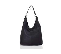 Kitise Women's Large V Silhouette Slouch PU Leather Tote Bag in Black Kitise Black