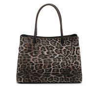 Kitise Women's Leopard Print Tote Bag Stylish Handbag Shoulder Bag - Coffee