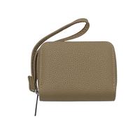 Kitise Women's Mini Accordion Card Holder Purse Organizer Compact Wallet in Beige Kitise Beige One Size