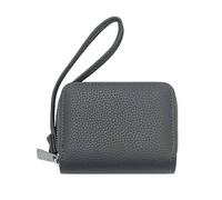 Kitise Women's Mini Accordion Card Holder Purse Organizer Compact Wallet in Grey