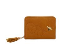 Kitise Women's Mini Elegant Tassel Charm Bee Embellishment Purse Wallet in Yellow
