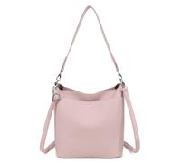 Kitise Women's Multifunctional Multi Pockets Tote Bucket Shoulder Bag in Pink Kitise Pink One Size