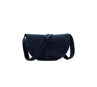 Kitise Women's Premium Genuine Italian Suede Leather Crossbody Bag in Blue Kitise Blue One Size