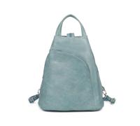 Kitise Women's PU Leather Convertible Crossbody Sling Backpack Bag in Blue Kitise Blue One Size