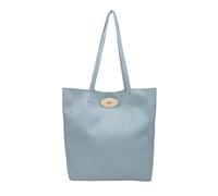 Kitise Women's Slouch Roomy PU Leather Tote Handbag in Duck Egg Blue