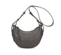 Kitise Women's Small Half Moon Shape Crossbody Bag in Dark Grey