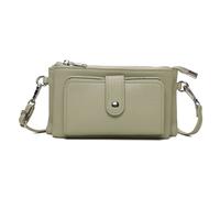 Kitise Women's Small Multi Compartment Pockets Crossbody Wallet Purse Bag in Green Kitise Green One Size