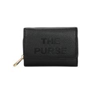 Kitise Women's Small Multipockets Stylish Purse Wallet With Coin Holder in Black