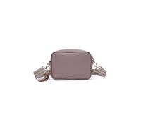 Kitise Women's Small Tassel Crossbody Bag Canvas Stap in Khaki
