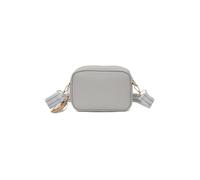 Kitise Women's Small Tassel Crossbody Bag Canvas Stap in Light Grey Kitise Light Grey One Size