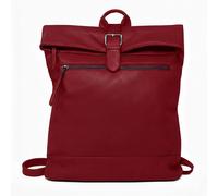 Kitise Women's Soft Flap-Over Backpack Rucksack Travel Bag in Red Kitise Red