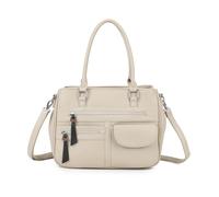 Kitise Women's Spacious Multi Pocket Practical Crossbody Bag in Beige Kitise Beige One Size
