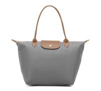 Kitise Women's Sturdy Foldable Nylon Tote Shoulder Bag in Grey