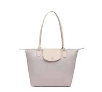 Kitise Women's Sturdy Lightweight Stylish Large Handle Tote Bag in Beige