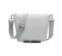 Kitise Women's Sturdy Nylon Crossbody Pouch Bag with Adjustable Strap in Pale Grey