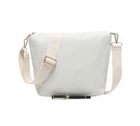 Kitise Women's Sturdy Nylon Crossbody Pouch Bag with Adjustable Strap in White Kitise White One Size