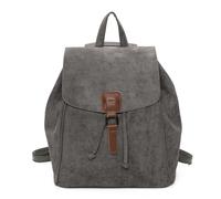Kitise Women's Trendy Faux Suede Travel Backpack with Drawstring closure in Grey Kitise Grey