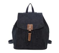 Kitise Women's Trendy Faux Suede Travel Backpack with Drawstring closure in Navy Kitise Navy