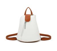 Kitise Women's Trendy Small Convertible Practical Backpack in Beige Kitise Beige