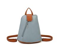 Kitise Women's Trendy Small Convertible Practical Backpack in Blue Kitise Blue