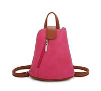 Kitise Women's Trendy Small Convertible Practical Backpack in Fuchsia Kitise Fuchsia