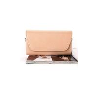 Kitise Women's V Envelope Shape Hardcase Clutch Purse Bag With Chain Strap in Beige Kitise Beige One Size