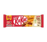 KitKat 2 Finger Caramel Chocolate Biscuit Bars - 8 Pack (8 x 20.7 g)