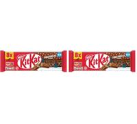 KitKat 2 Finger Gingerbread Chocolate Biscuit Bars, 8 x 20.7g (Pack of 2)