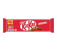 KitKat 2 Finger Milk Chocolate Biscuit Bar Multipack, 18 x 20.7g | Pack of 1